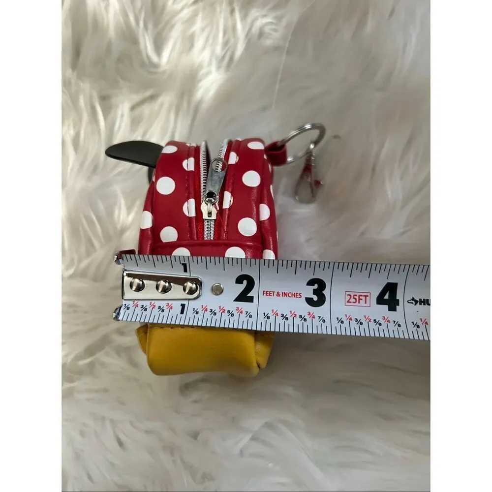 Disney Minnie Mouse Bow Miniature Backpack Keychain Clip